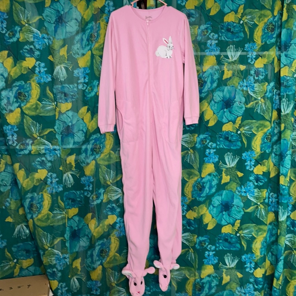 Adult onesie footie pajamas